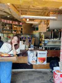 【韓国】市場に突如現れるおしゃれカフェ🫣🤍🌿ローカルさとモダンさが絶妙な空間onion☕️🥧