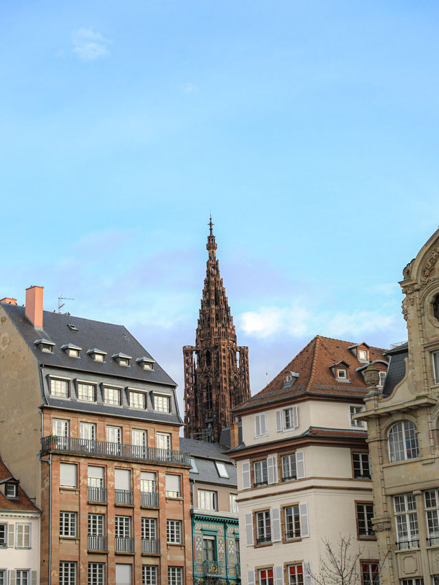 【ストラスブール🇫🇷】おしゃれな建築物が建ち並ぶ街