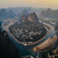 The best hike in Guilin China