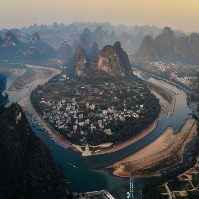 The best hike in Guilin China