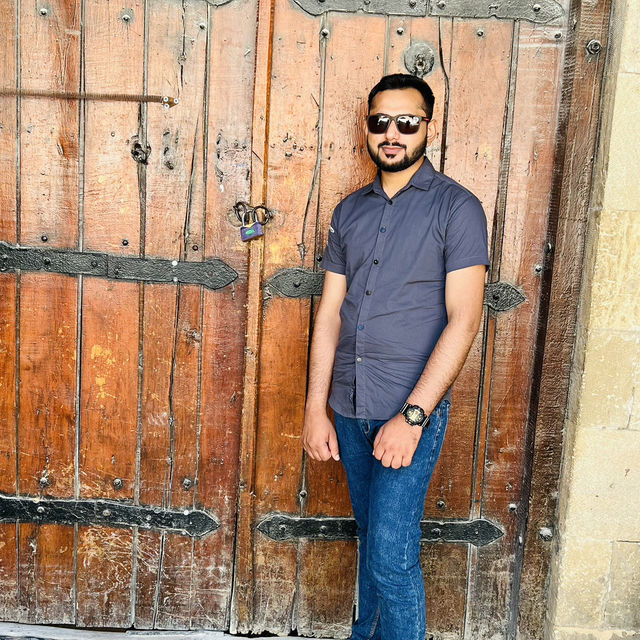 Baku old city exploring was amazing 🔥💕