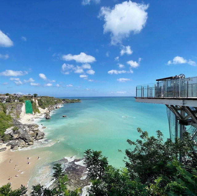 Secret beach on the island of Bali!