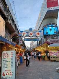 【上野アメ横商店街:東京都台東区】活気がすごいアメ横商店街👍️