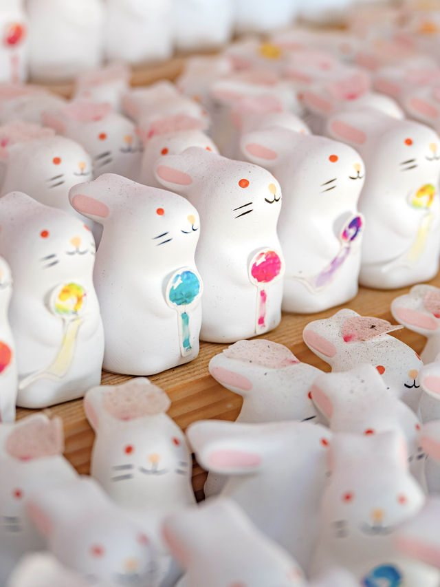 【山形】3つ見つけると願いが叶う！？縁結びの社でうさぎを探せ🐇🤍 