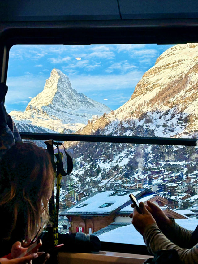 【瑞士】策馬特(Zermatt)：搭乘登山火車欣賞馬特洪峰