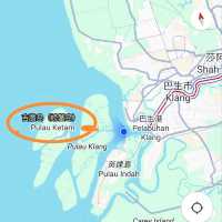 再履巴生港外的吉膽島（Pulau Ketam）