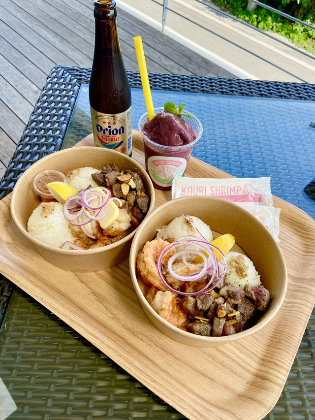 【沖縄旅行】古宇利に行ったら外せない！行列必至のガーリックシュリンプ🦐✨️