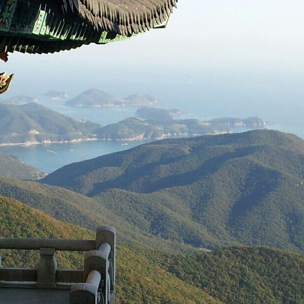 남해의 푸른 바다와 함께 숨은 명소, 보리암