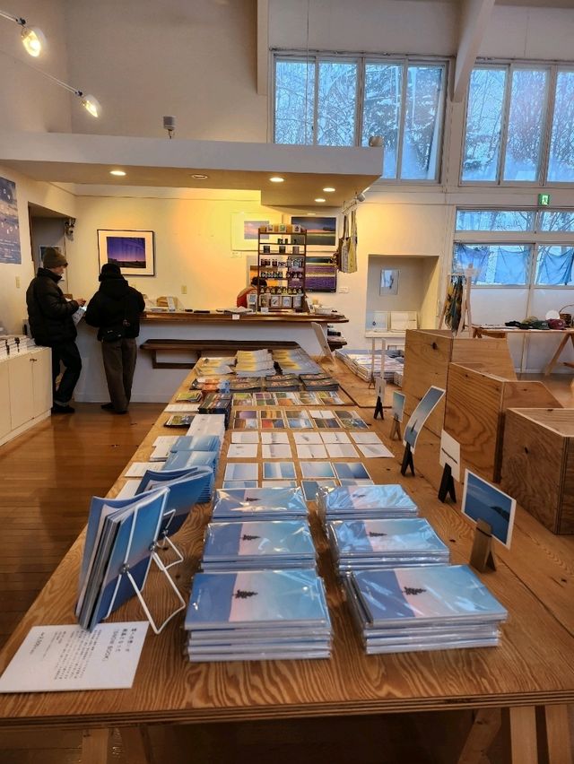 설경이 아름다워 비에이 필수 코스인 탁신관갤러리💙