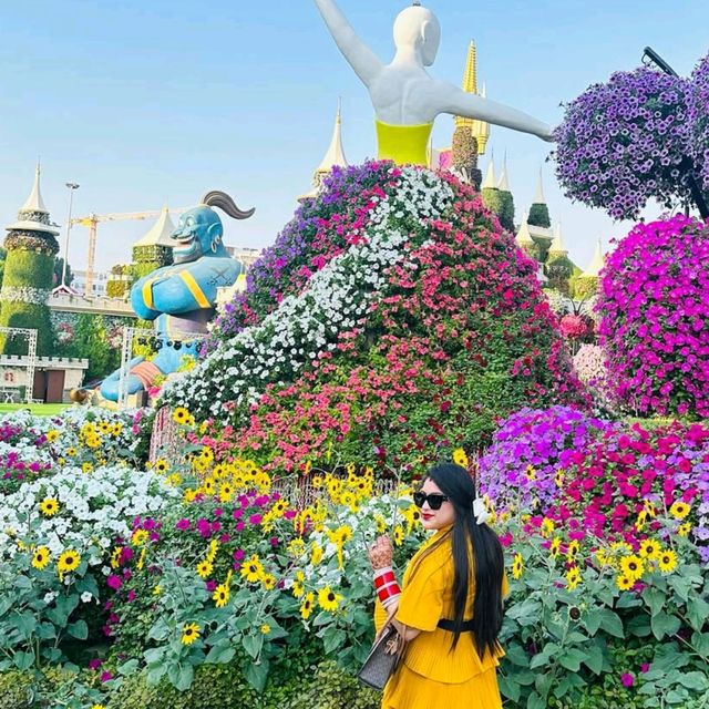 🌸 A Blooming Paradise: Dubai Miracle Garden 🌸