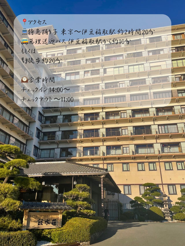 ほぼオールインクルーシブの温泉宿♨️東伊豆 稲取銀水荘