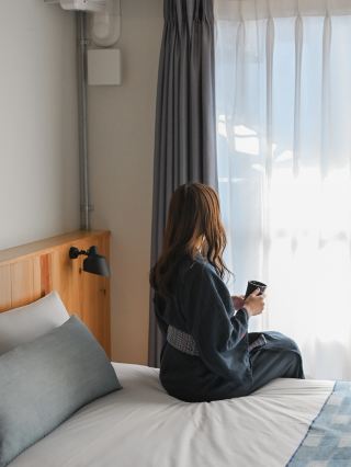 【히로시마/후쿠야마】데님 디자인이 매력적인 컨버전 호텔