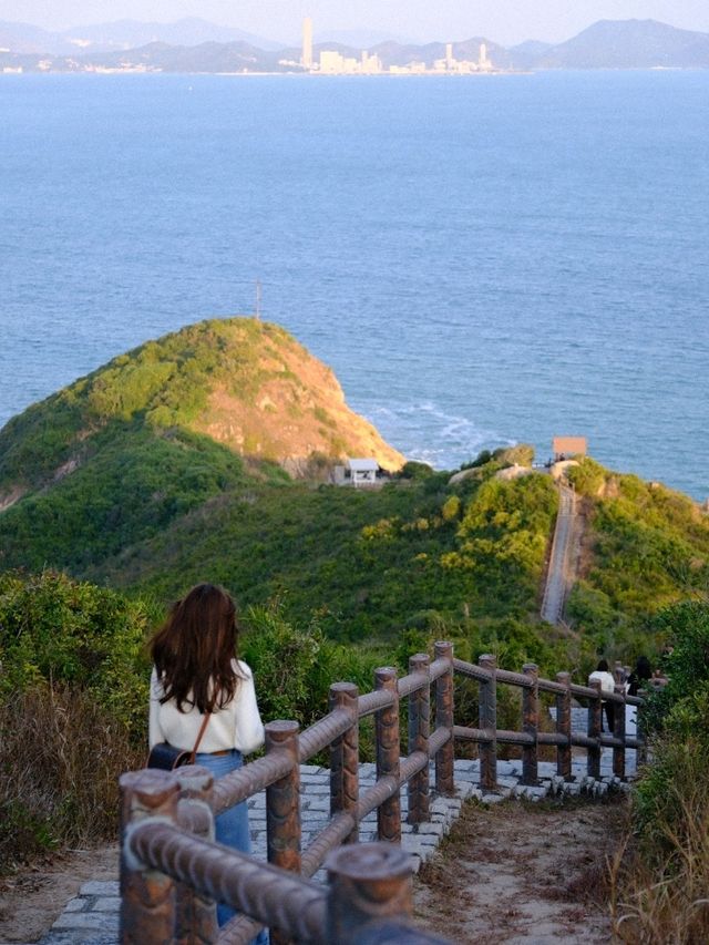 🌅 長洲北角咀——打卡日落秘境，一覽無遺的海岸美景！📸