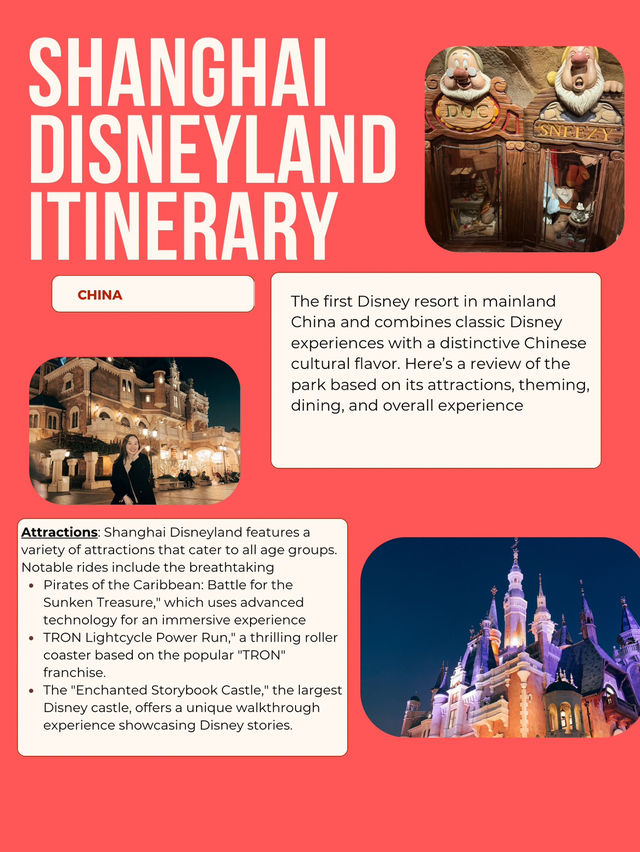 Shanghai Disneyland is a magical place
