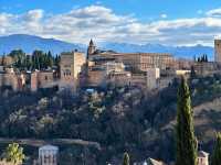 The rewards of constant uphill climbing in Granada