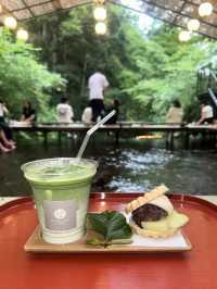 Sip and Unwind: A Tranquil Drink at Hyoue Café, Mount Kibune