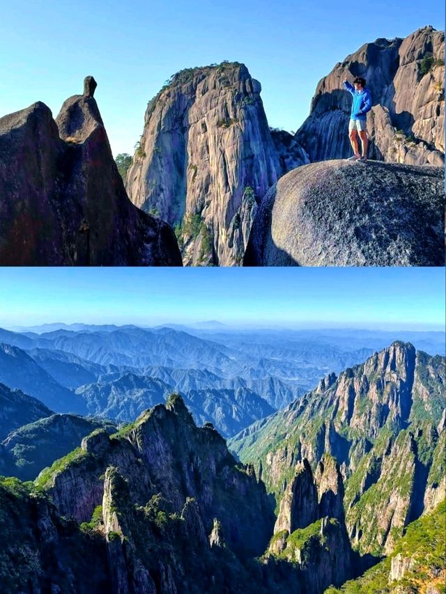 Mount Huangshan, a natural wonder with spectacular vistas just like a Chinese painting!