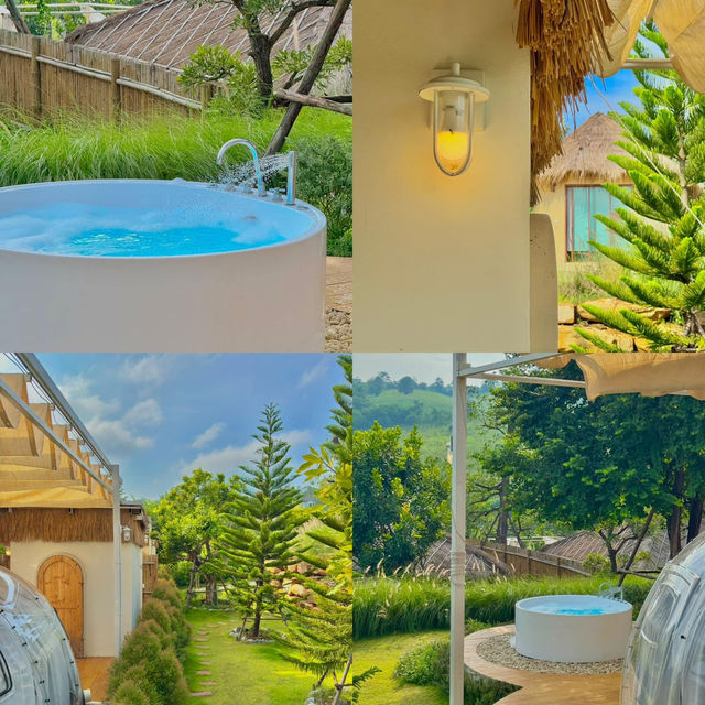  ที่พักสุดโรแมนติก #เขาใหญ่  Vibes ดีสุดๆ 🤍🌸🍃