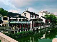 🇨🇳:上海 古き良き中国が息づく水郷の街並み🌊🏮