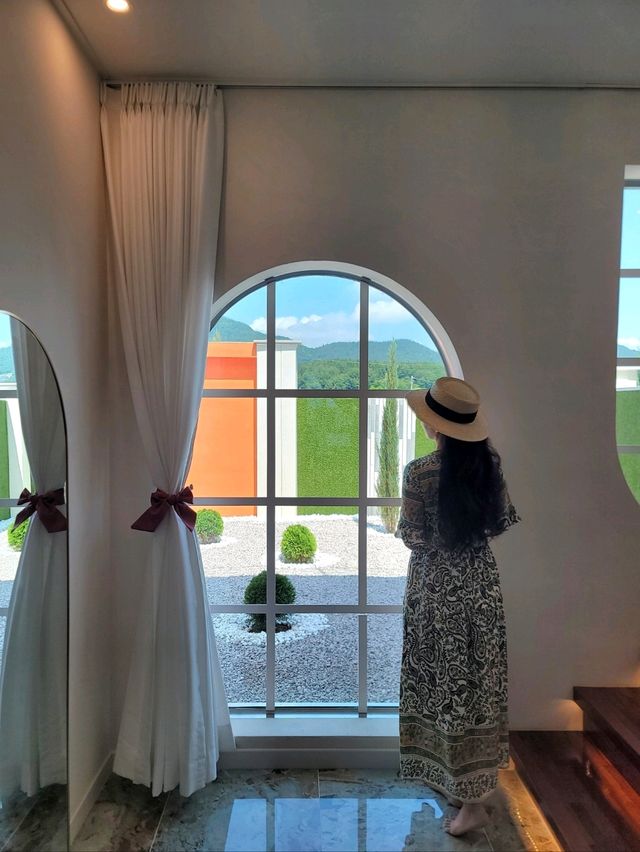 오렌지컬러 사랑스러움이 가득한 보성풀빌라🧡