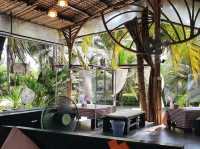 คาเฟ่ในสวนมะพร้าว บ้านสวนพาฝัน