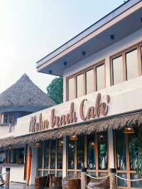 Aloha Beach Cafe ริมทะเล บรรยากาศดี 🍵