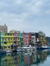Zhengbin Port Color Houses เมืองจีหลง ไต้หวัน