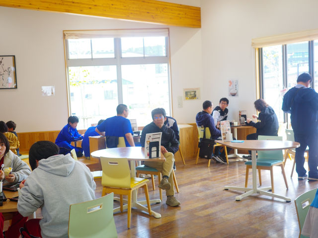 【大崎市古川】道の駅おおさき 遊具もある大きな休憩所☕️