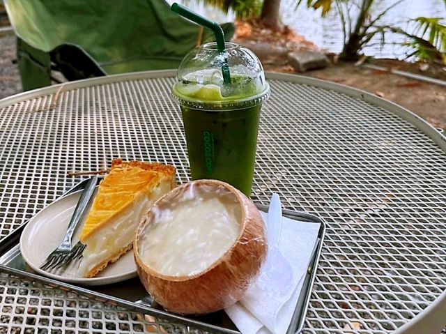 Coco & Coff ร้านกาแฟในสวนมะพร้าวและสน