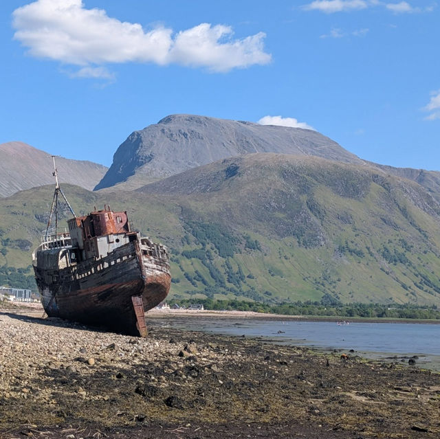 Ghostly Beauty at Caol Beach Shipwreck