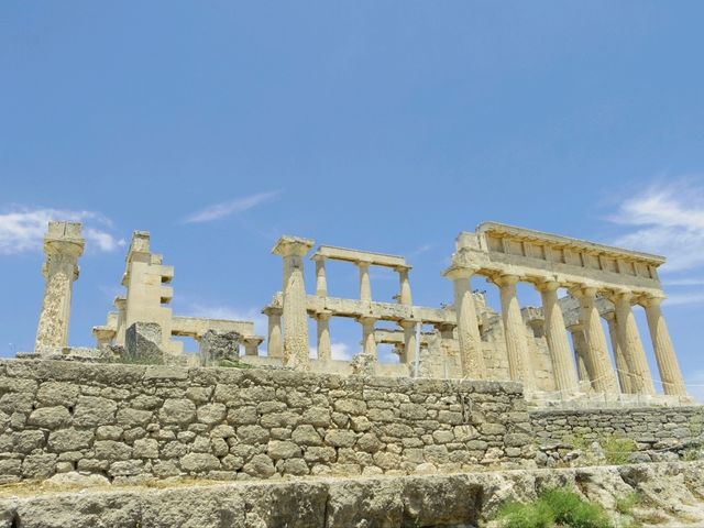 【ギリシャ🇬🇷】海とのコラボが美しいアフェアス神殿
