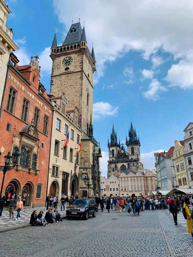 “Old Town Square: The Timeless Heartbeat of Prague”