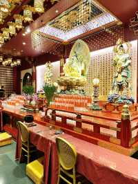 Sacred Serenity at the Buddha Tooth Relic Temple