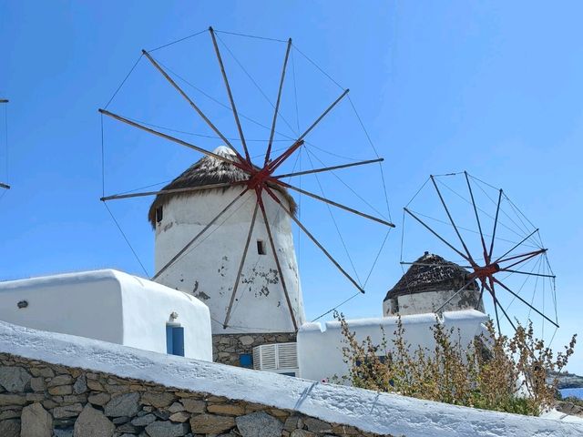 希臘Mykonos島的風車