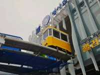 A nice ride at the sky capsule from Cheongsapo to Mipo