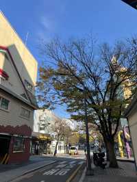 The adjacent Edae (이대) area