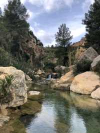 Hidden Waterfall on the Ruta del Agua de Buñol