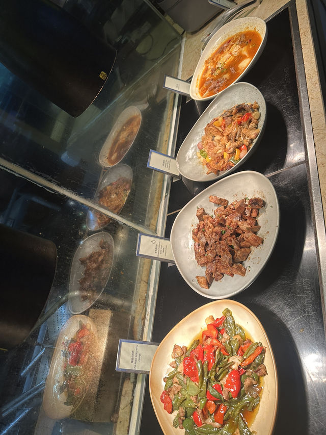 深圳大中華希爾頓自助晚餐