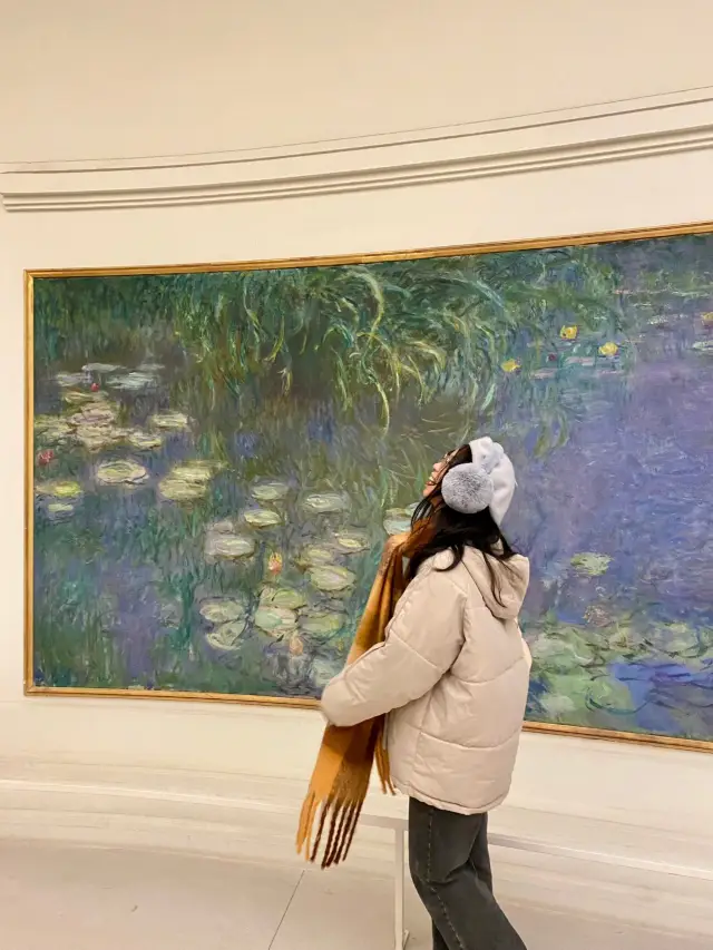 🎨 巴黎橘園美術館 Musée de l'Orangerie：讓睡蓮擁抱你