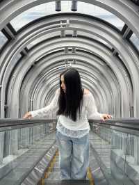 จุดชมวิวกลางเมืองโอซาก้า Umeda Sky Building