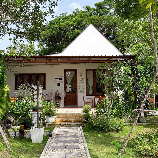 Thum Farm Cafe' - ธรรมฟาร์ม • Chonburi  🌳🏠🪵⛲️🌻