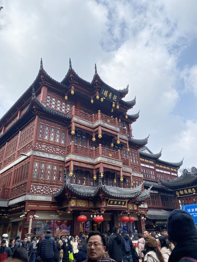 Shanghai city - old meets new