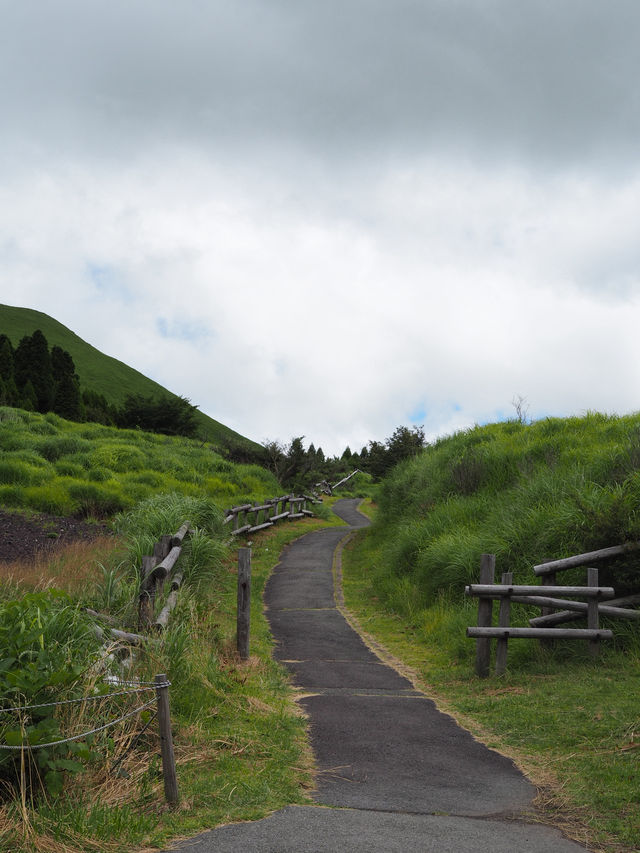 阿蘇を一望できる杵島岳