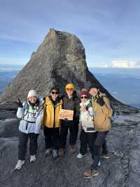 Conquered the majestic Mount Kota Kinabalu — 4,095m closer to the clouds, and countless memories ric