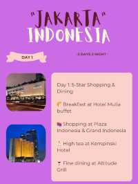 🇮🇩 Jakarta Itinerary 18: Luxury & Relaxation 💎🛀