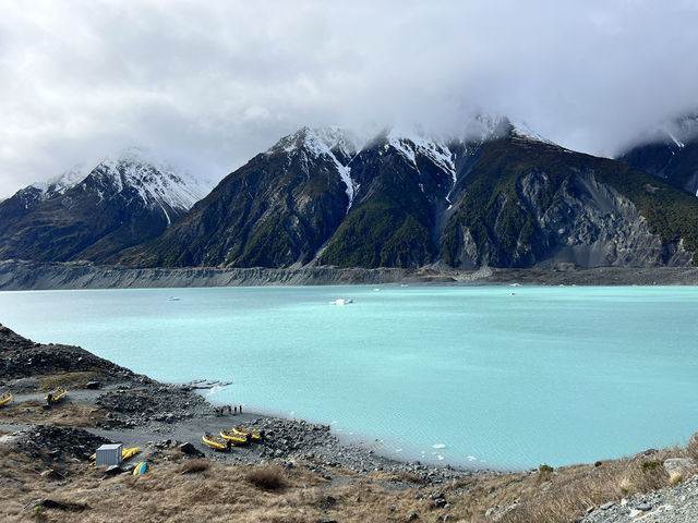 《在世界的盡頭遇見湖光：Tasman Lake》 ❄️🌊