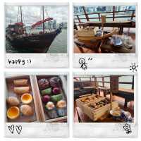 ✨️張保仔號遊船點心航遊😍高質Dim Sum Library主廚用心製作的精品點心💯