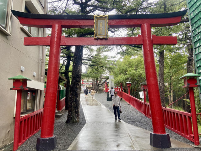 陰雨下漫步富士山五合目⛰️  