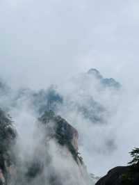 十月份的黃山