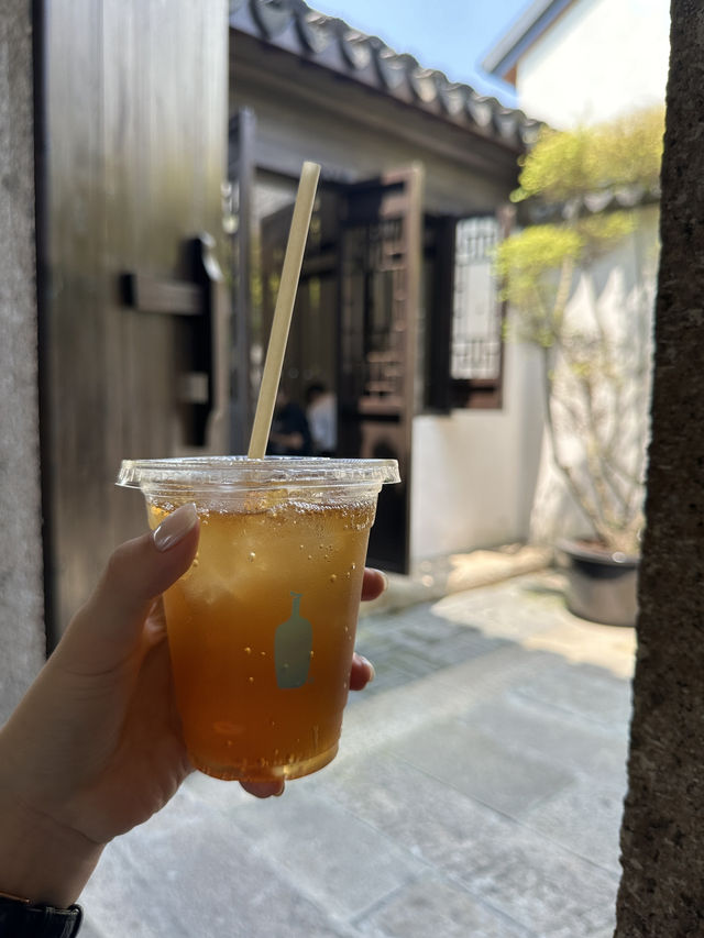 上海探店ෆ⃛ 江南古鎮遇上藍瓶，蟠龍天地必打卡